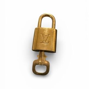 Louis Vuitton Brass Padlock with Key #315